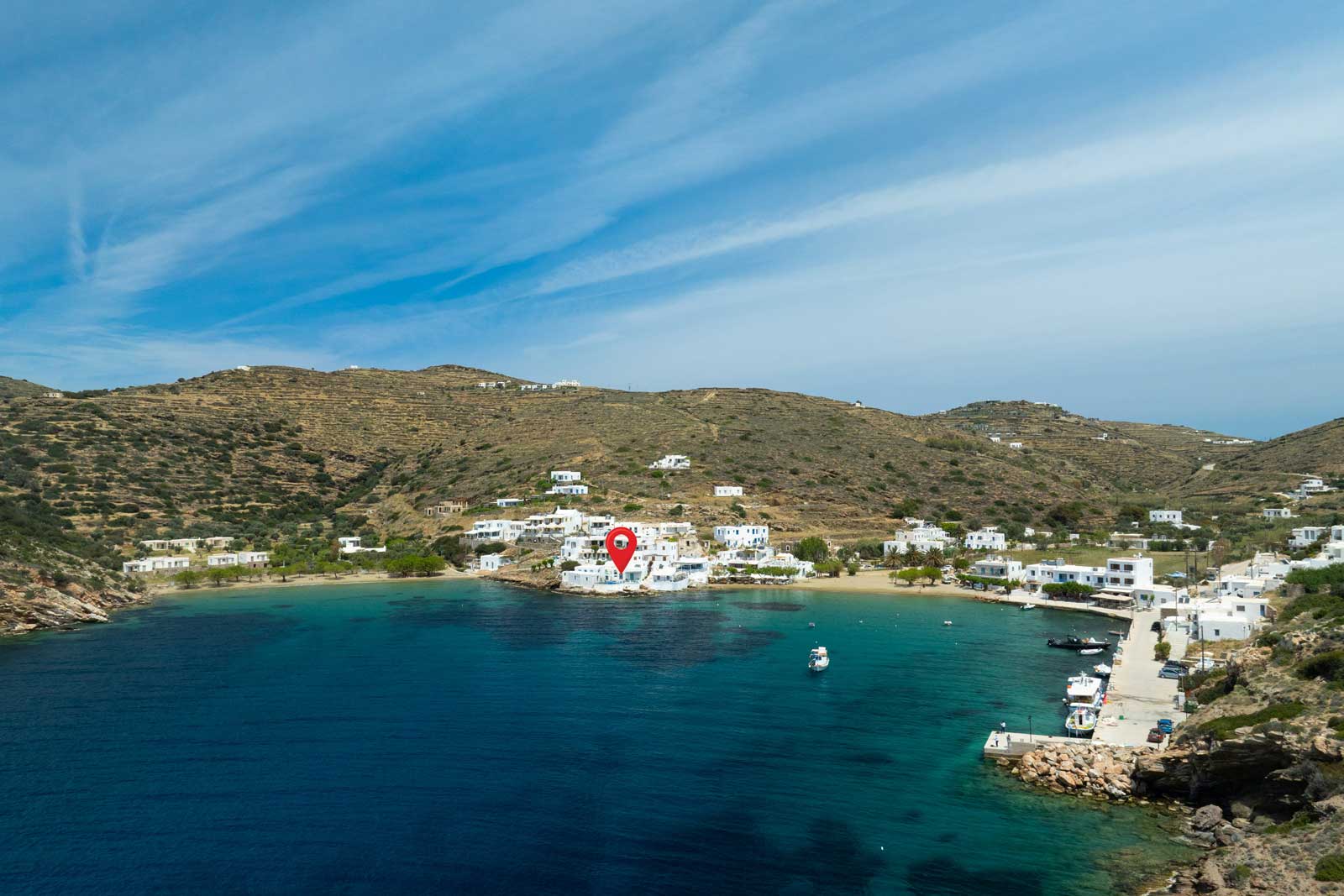 Παραλία Φάρου σε απόσταση 25 μέτρων από τα διαμερίσματα