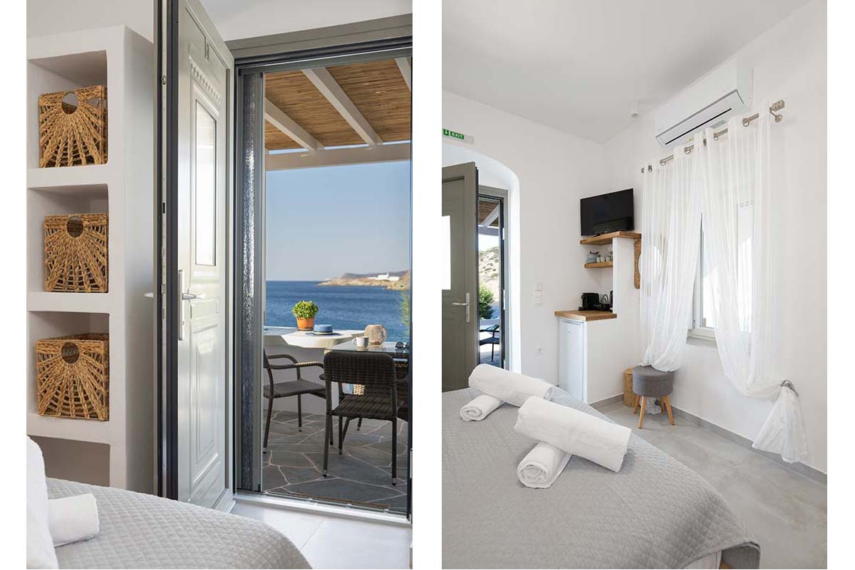 Metallia Apartments à Faros avec vue sur la mer