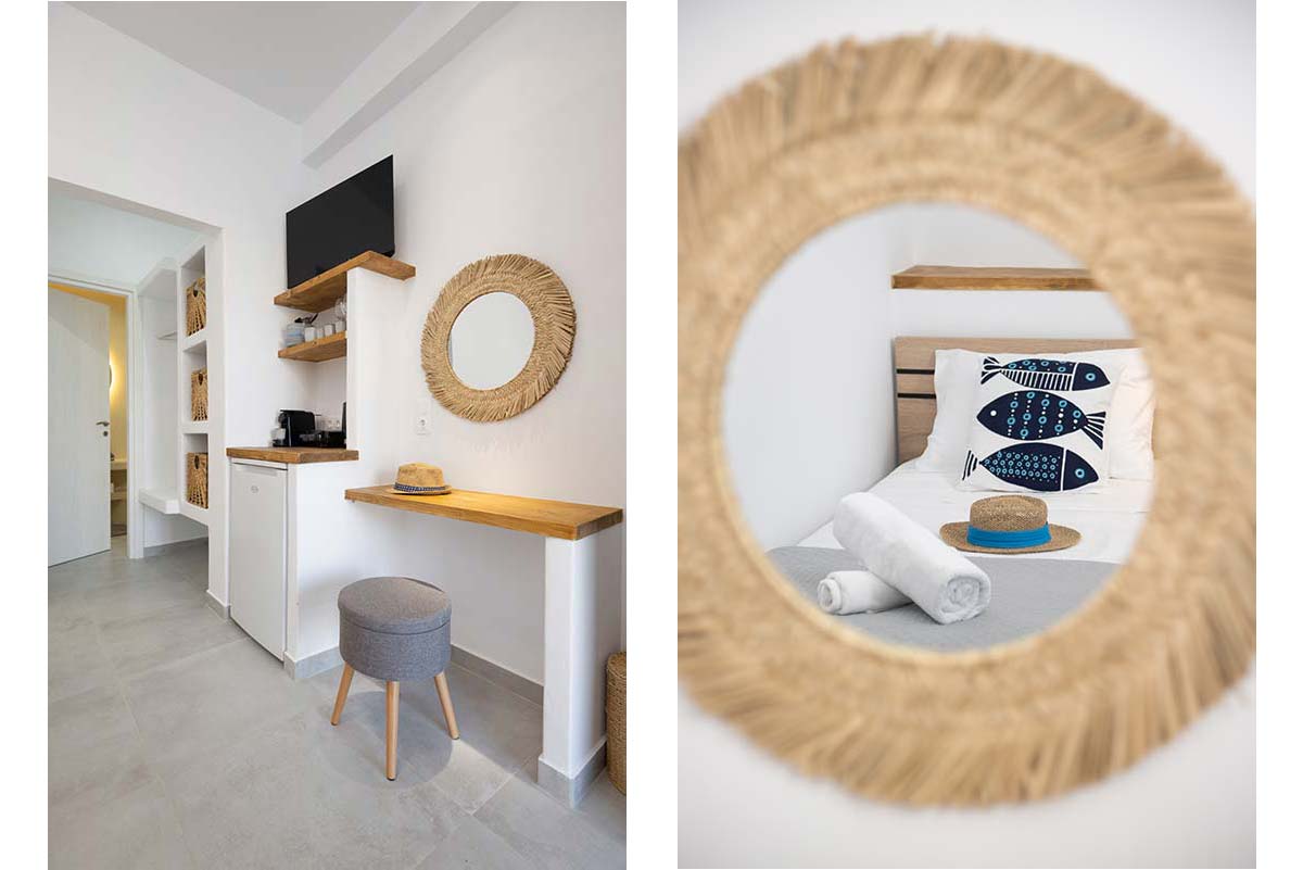 Appartement deux pièces à la décoration épurée