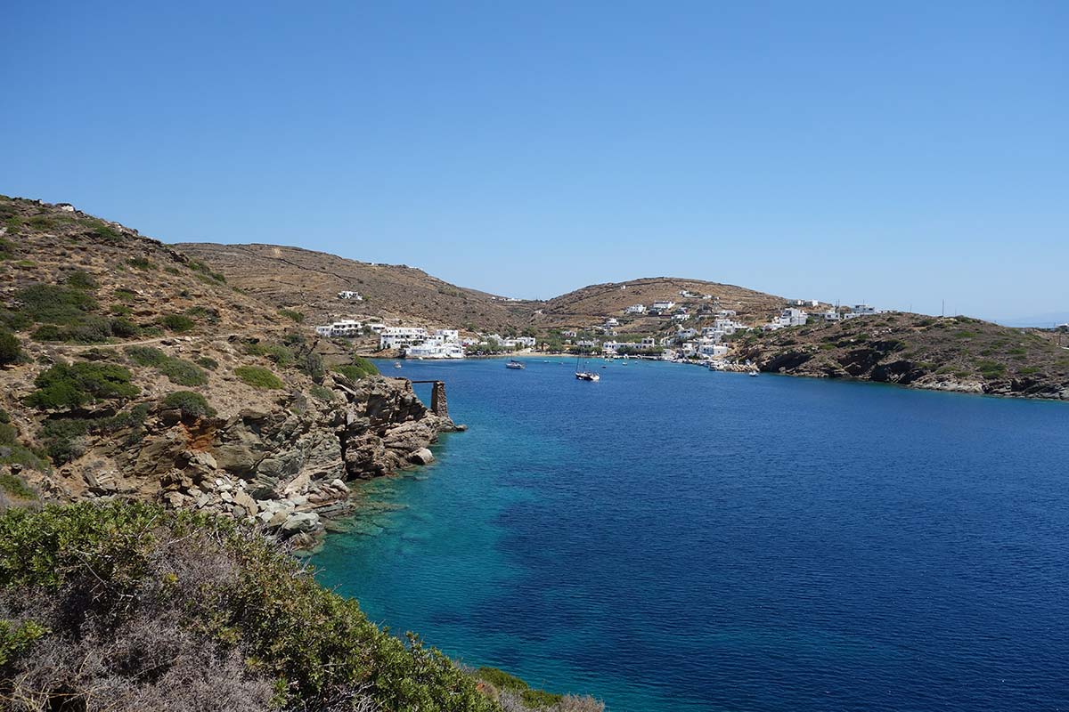 Sentier de Chrisopigi à Faros