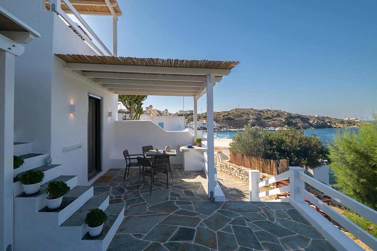 Metallia Apartments à Faros, Sifnos, avec vue sur la mer